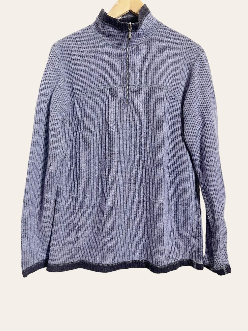 Patagonia Women's Pyrenees 1/4 Zip Wool Fleece Pullover Sweater Size M